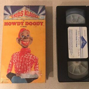 Howdy Doody TV Show VHS Tape B&W 1985 Kids Klassics